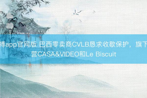 亚搏app官网版 巴西零卖商CVLB恳求收歇保护，旗下运营CASA&VIDEO和Le Biscuit
